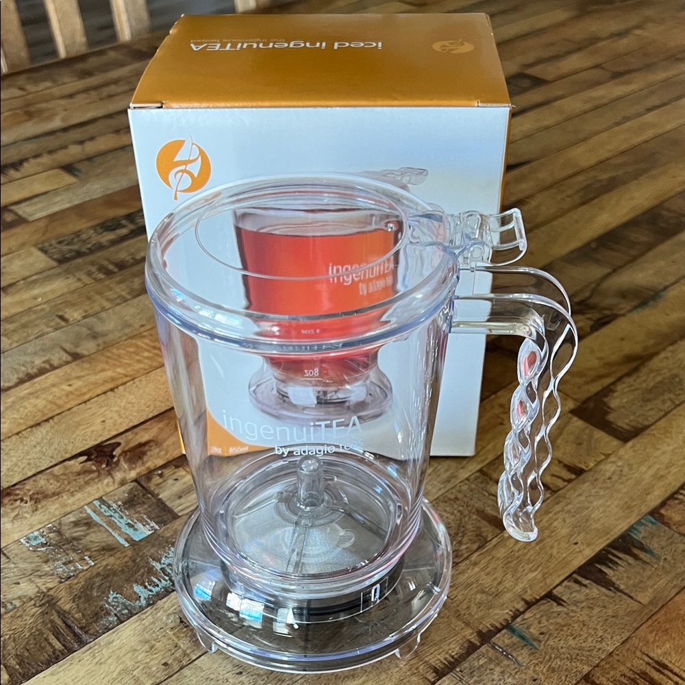 Adagio ingenuiTEA Teapot Tea Brewer  28 oz NIB